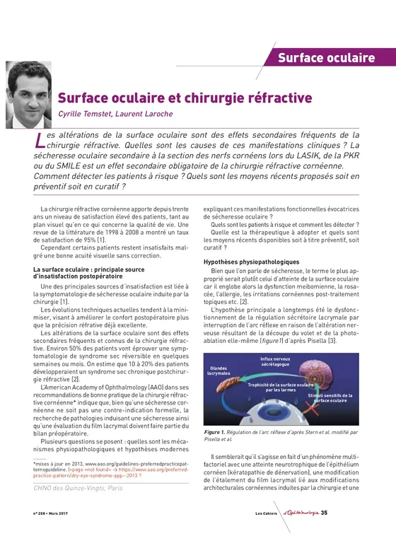 Publication du Dr Temstet